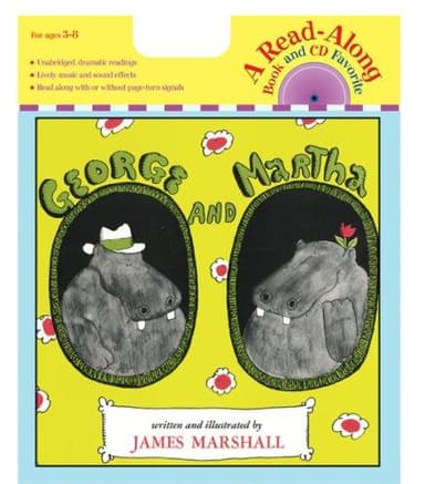 Cover of George and Martha Book and CD (Read-Along Books)