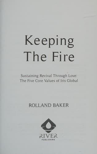 Cover of Keeping the Fire