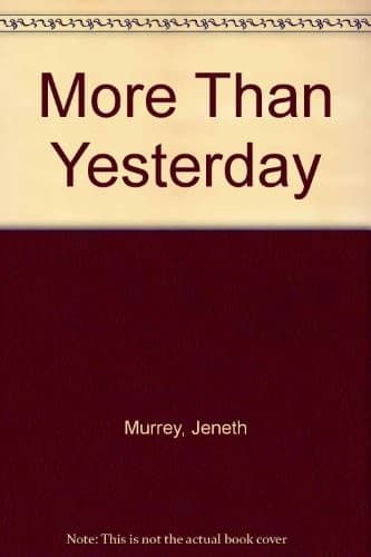 Cover of More Than Yesterday
