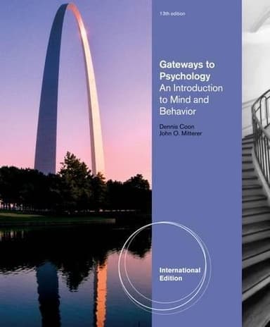 Cover of Gateways to Psychology
