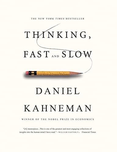 Cover of Thinking, fast and slow