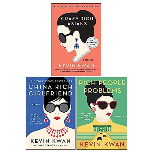 Cover of Kevin Kwan Crazy Rich Asians Trilogy Collection 3 Books Set Pack