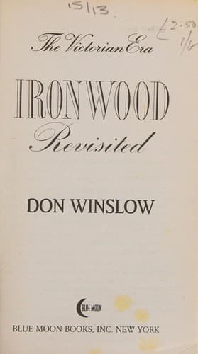 Cover of Ironwood revisited