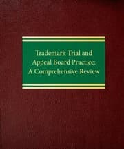 Cover of Trademark Trial and Appeal Board practice