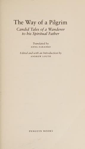 Cover of Way of a Pilgrim