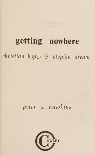 Cover of Getting nowhere
