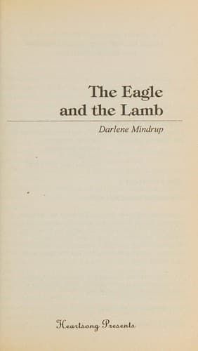 Cover of The Eagle and the Lamb (Heartsong Presents #207)