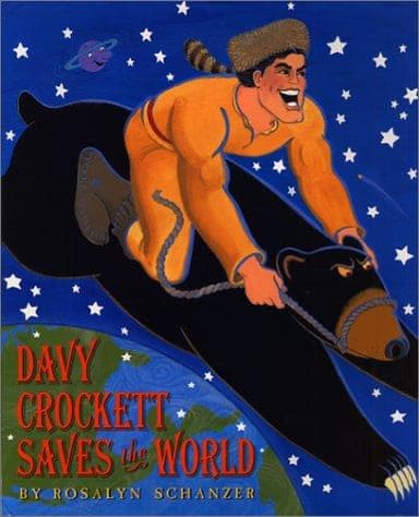 Cover of Davy Crockett saves the world