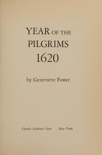 Cover of Year of the Pilgrims, 1620