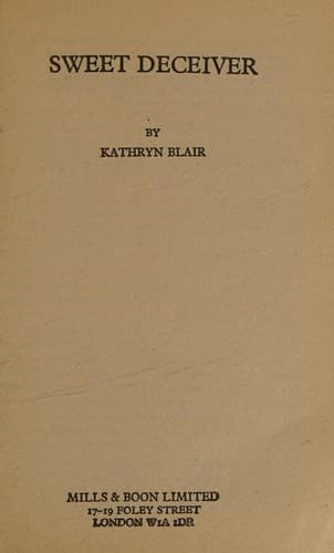Cover of Sweet Deceiver