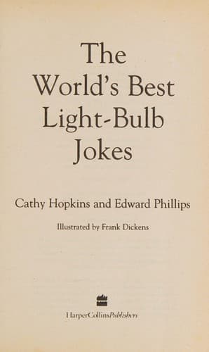 Cover of The World's Best Lightbulb Jokes