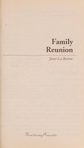 Cover of Family Reunion