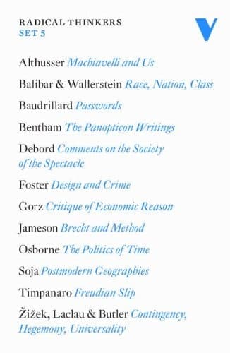 Cover of Radical Thinkers