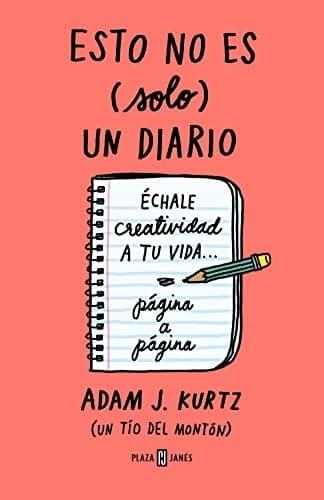 Cover of Esto no es  un diario. Edición en coral flúor