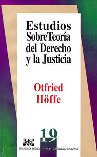 Cover of ESTUDIOS SOBRE TEORIA DEL DERECHO Y LA JUSTICIA