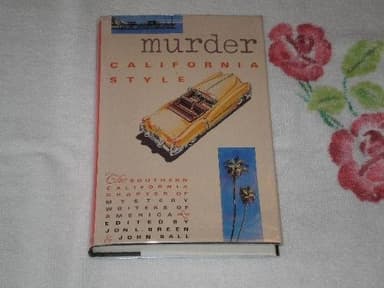 Cover of Murder California style