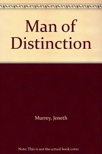 Cover of Man of Distinction