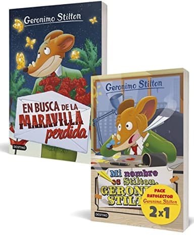 Cover of Geronimo Stilton. Pack ratolector