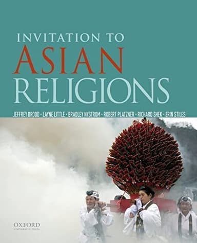 Cover of Invitation to Asian Religions