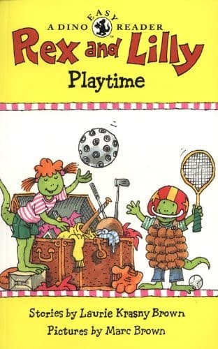 Cover of Rex and Lilly Playtime (Dino Easy Reader)