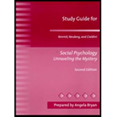 Cover of Social Psychology