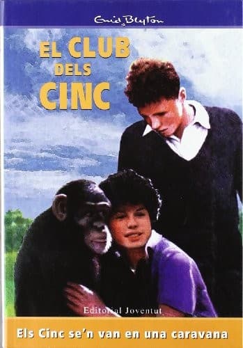 Cover of Els cinc s'en van en una caravana