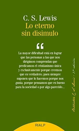 Cover of Lo Eterno Sin Disimulo