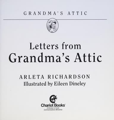 Cover of Letters from Grandma's attic