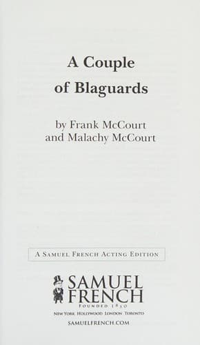 Cover of A couple of blaguards