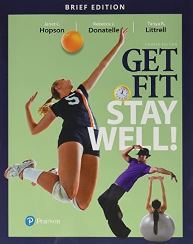 Cover of Get Fit, Stay Well! Brief Edition Plus MasteringHealth with Pearson EText -- Access Card Package