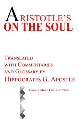 Cover of Aristotle's on the Soul