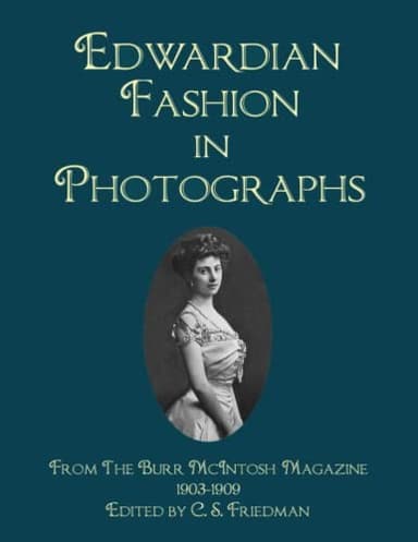 Cover of Edwardian Fashion in Photographs