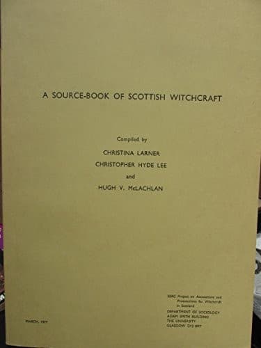 Cover of A source-book of Scottish witchcraft