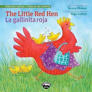 Cover of The Little Red Hen / La gallinita roja (Spanish Edition)