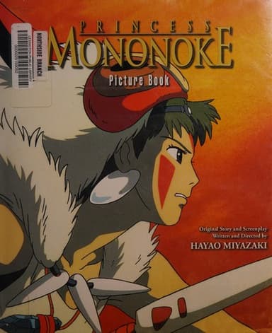 Cover of Princess Mononoke Picture Book