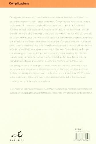 Cover of Complicacions.