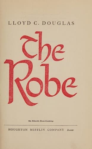 Cover of The robe