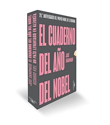 Cover of El cuaderno del año del Nobel | Un país levantado en alegría