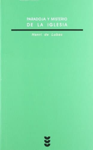 Cover of Parodoja y misterio de la Iglesia