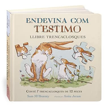 Cover of Endevina com t'estimo llibre trencaclosques