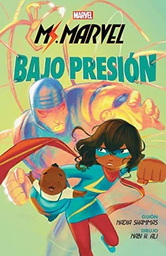 Cover of Marvel scholastic ms. marvel. bajo presión