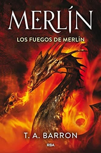 Cover of Los fuegos de Merlín