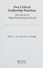Cover of Five Critical Leadership Practices