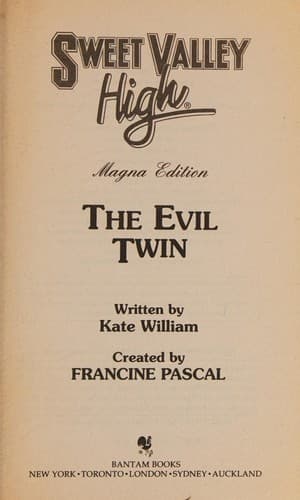 Cover of The evil twin