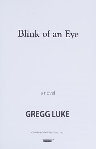 Cover of Blink of an Eye