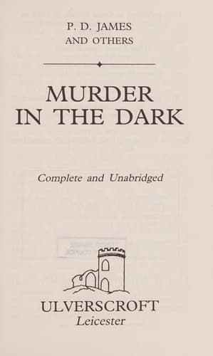 Cover of Murder in the Dark