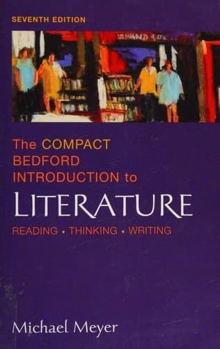 Cover of The Compact Bedford Introduction to Literature