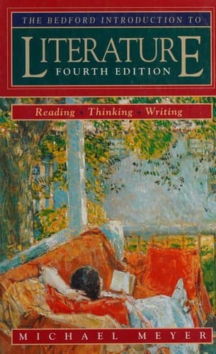 Cover of The Bedford Introduction to Literature