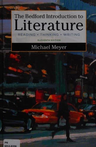 Cover of The Bedford Introduction to Literature