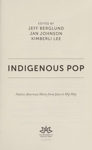 Cover of Indigenous Pop